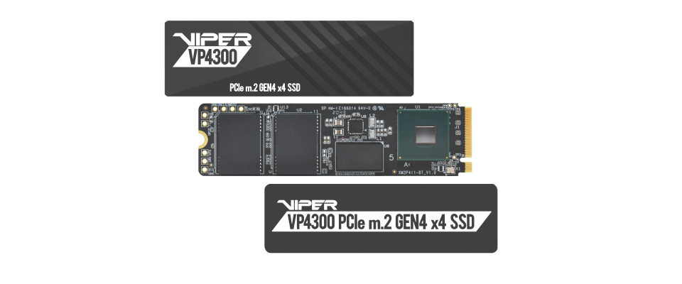 Viper VP4300 PCIe m.2 Gen4 x4 Solid State Drive | Viper Gaming by